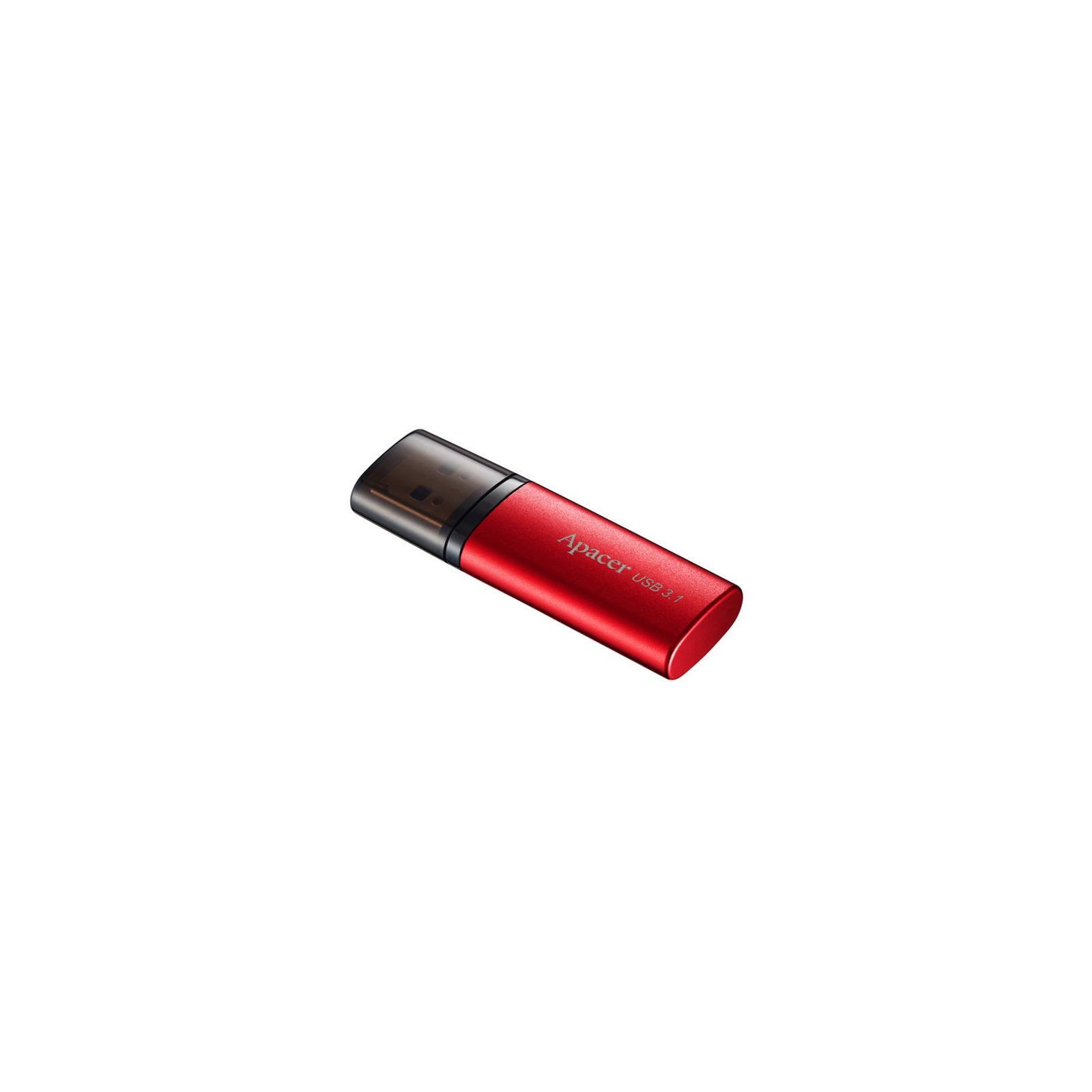 USB флеш накопитель Apacer 32GB AH25B Red USB 3.1 Gen1 (AP32GAH25BR-1) изображение 2