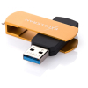 USB флеш накопитель eXceleram 128GB P2 Series Gold/Black USB 3.1 Gen 1 (EXP2U3GOB128) изображение 2