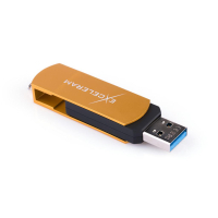 USB флеш накопитель eXceleram 128GB P2 Series Gold/Black USB 3.1 Gen 1 (EXP2U3GOB128) изображение 5