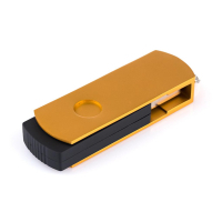 USB флеш накопитель eXceleram 128GB P2 Series Gold/Black USB 3.1 Gen 1 (EXP2U3GOB128) изображение 6