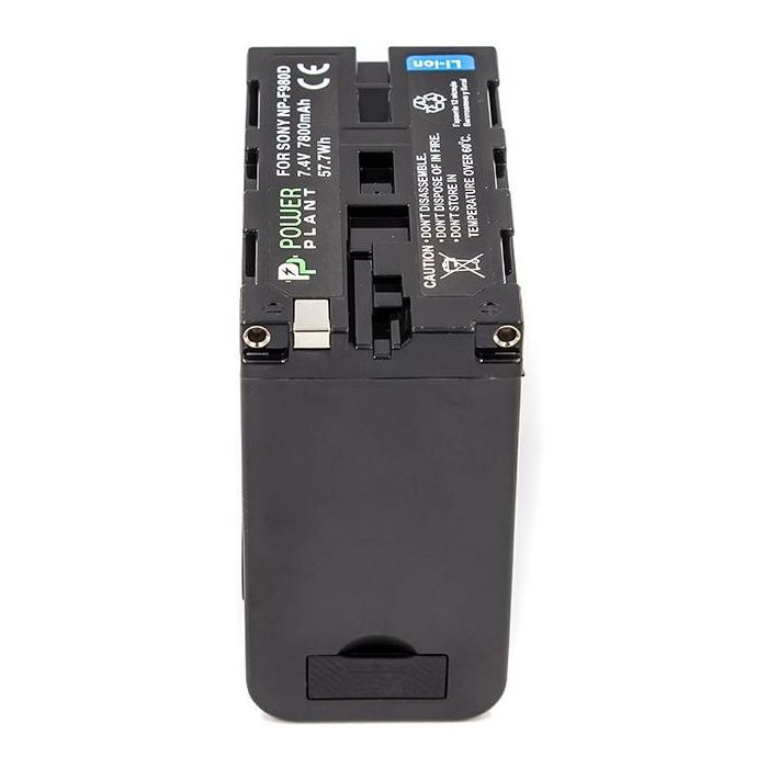 Аккумулятор к фото/видео PowerPlant NP-F980D 7800mAh (CB970162) изображение 6