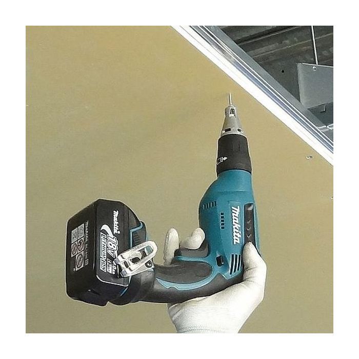 Шуруповерт Makita для гипсокартона LXT, 18В (без АКБ и БП) (DFS451Z) изображение 4