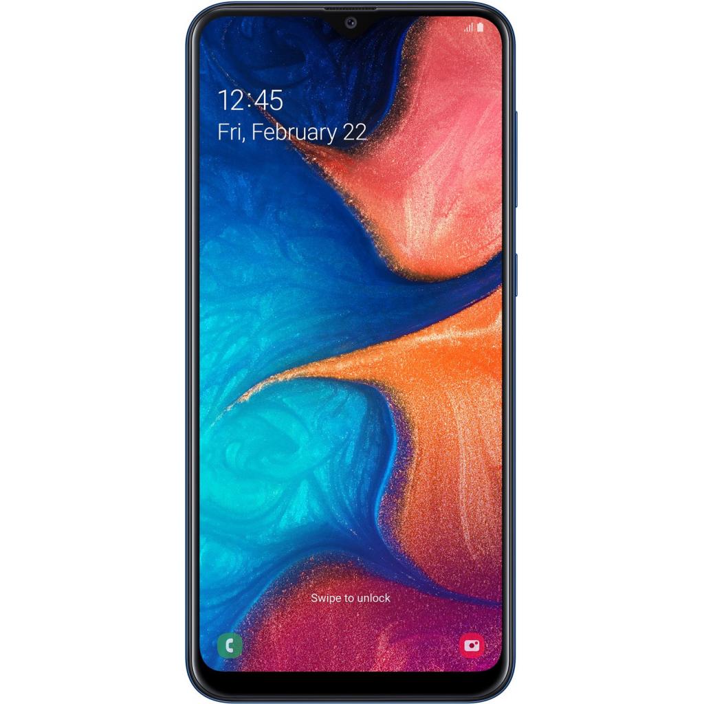 Мобільний телефон Samsung SM-A205F (Galaxy A20) Blue (SM-A205FZBVSEK) зображення 2