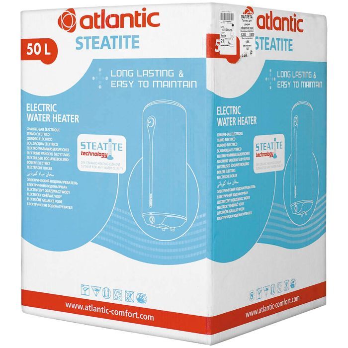 Бойлер Atlantic Ego Steatite 50 VM 050 D400-1-BC 1200W изображение 11