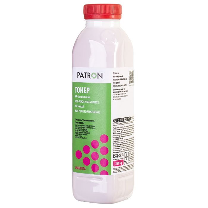 Тонер HP CLJ CP1025/1215,M252/452/552, Special, MAGENTA, 30 g Patron (PN-HCS-P-M-030) изображение 2
