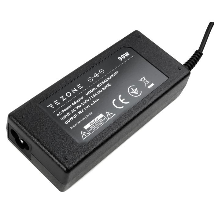 Блок питания к ноутбуку Rezone ACER 90W 19V 4.74A 5.5*1.7 (RZPSAC90195517) изображение 3