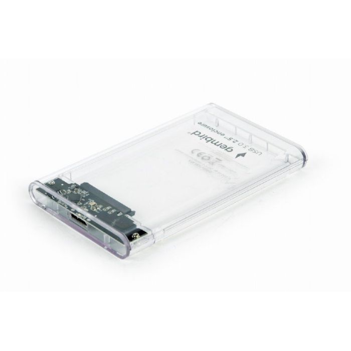 Карман внешний Gembird 2.5", USB 3.0, прозрачный (EE2-U3S9-6)