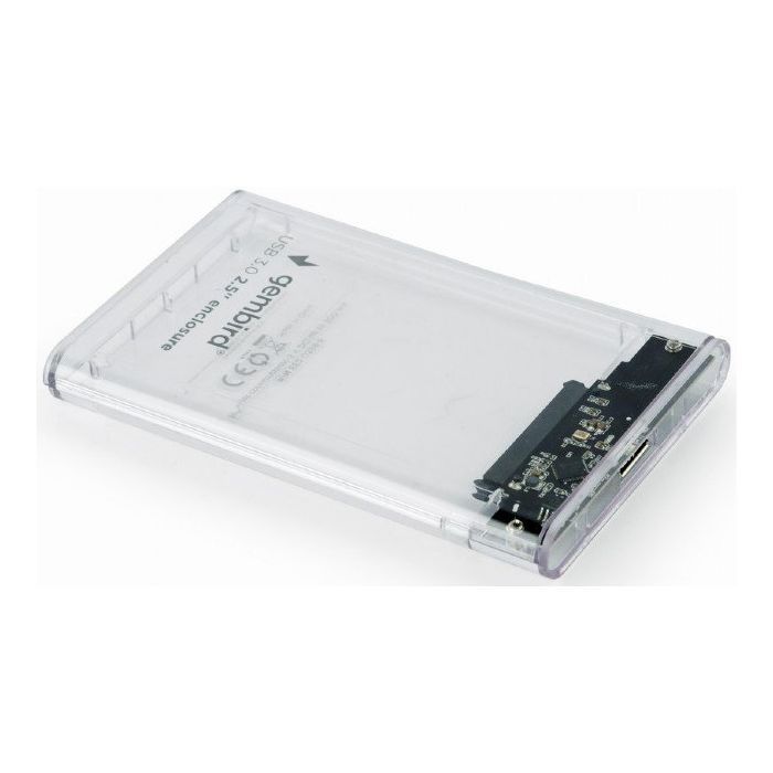 Карман внешний Gembird 2.5", USB 3.0, прозрачный (EE2-U3S9-6) изображение 2