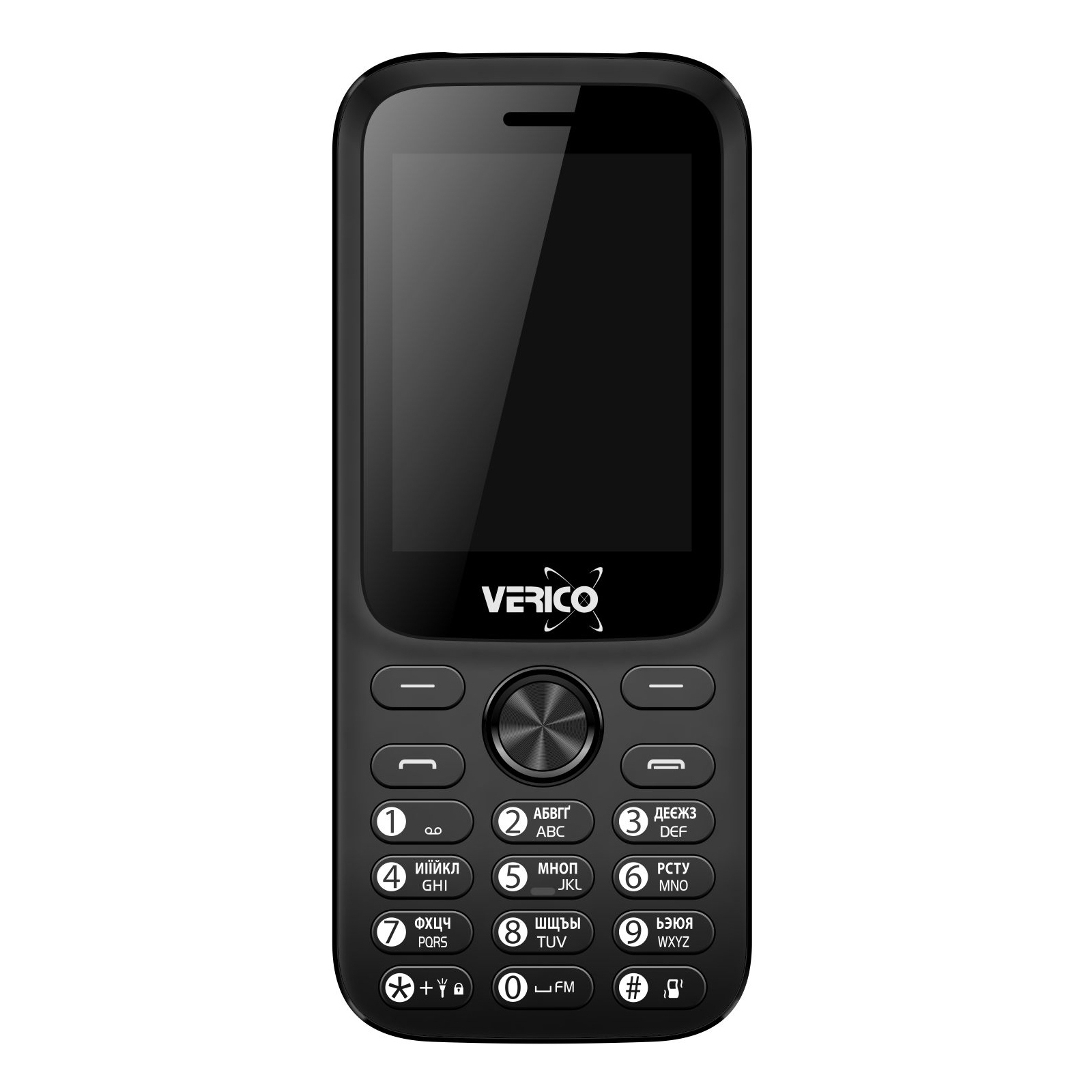 Мобільний телефон Verico Carbon M242 Black (4713095606656)
