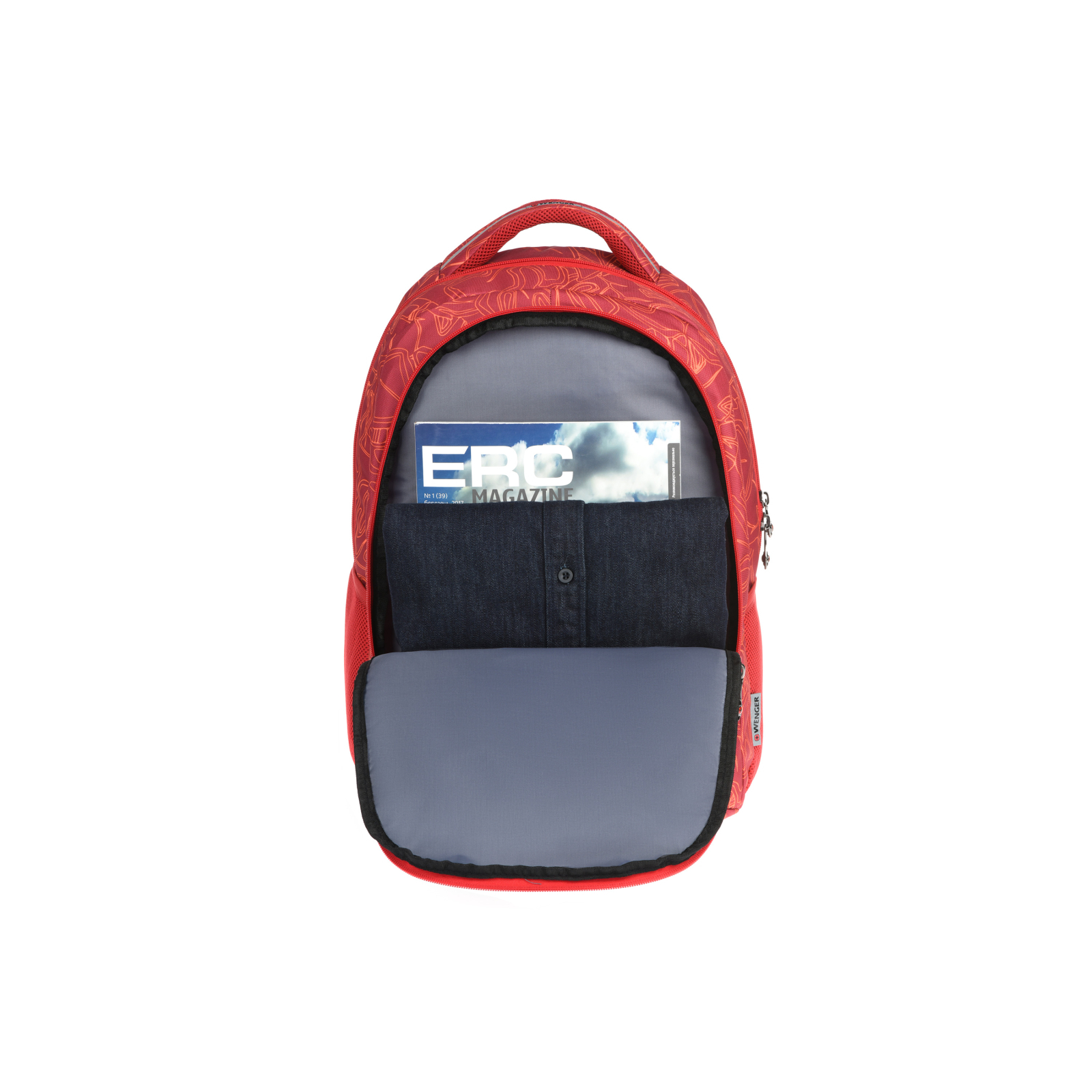 Рюкзак для ноутбука Wenger 16" Upload Red Outline Print (606472) изображение 8