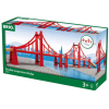 Железная дорога Brio World МТК Мост подвесной (33683)
