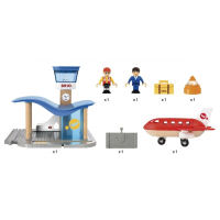 Железная дорога Brio World Аэропорт и диспетчерская (33883) изображение 6