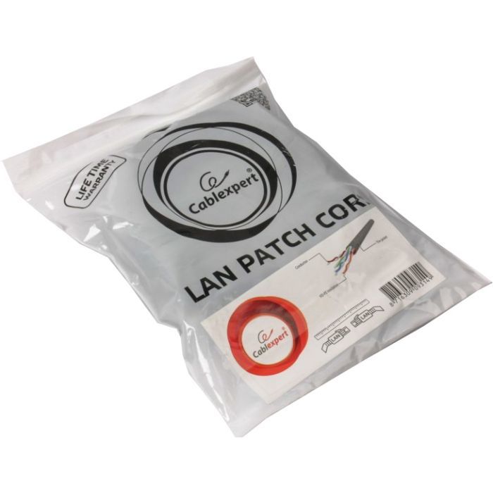 Патч-корд 1м UTP cat 6 CCA blue Cablexpert (PP6U-1M/B) зображення 2