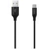 Зарядное устройство Florence 2USB 2A + Type-C cable black (FL-1021-KT) изображение 3