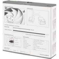 Кулер до корпусу Arctic BioniX F140 Grey/White (ACFAN00162A) зображення 6