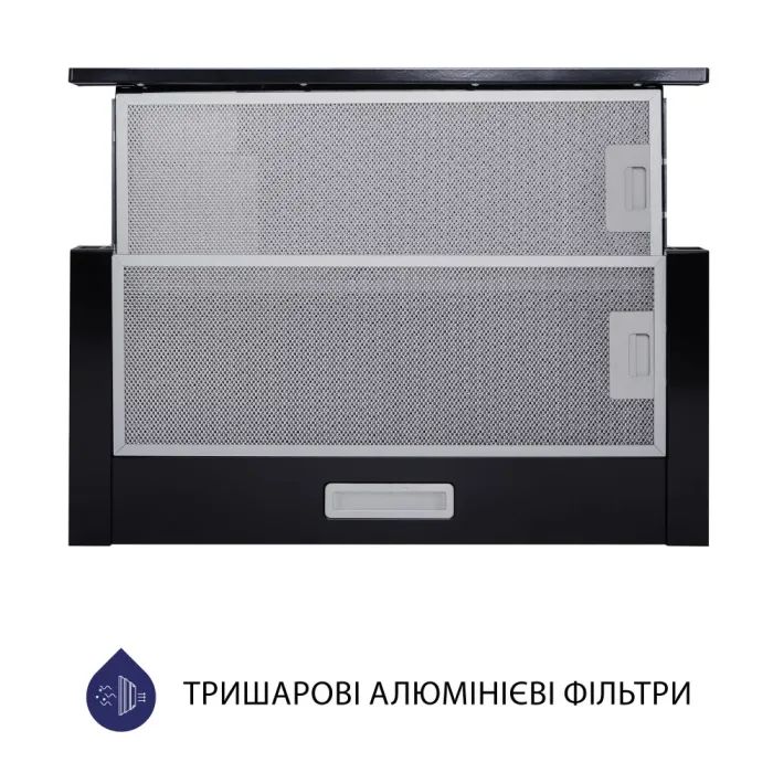 Витяжка кухонна Minola HTL 6614 BL 1000 LED (HTL6614BL1000LED) зображення 2
