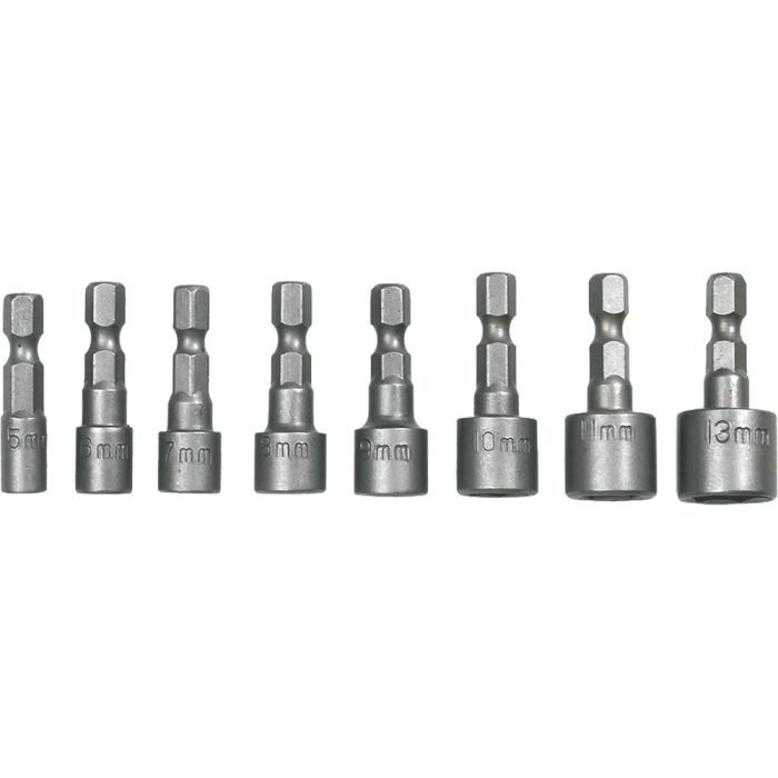 Набір головок Topex 1/4", 8 шт (39D387)