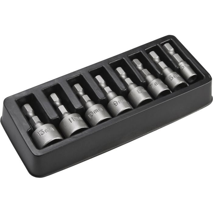 Набір головок Topex 1/4", 8 шт (39D387) зображення 2