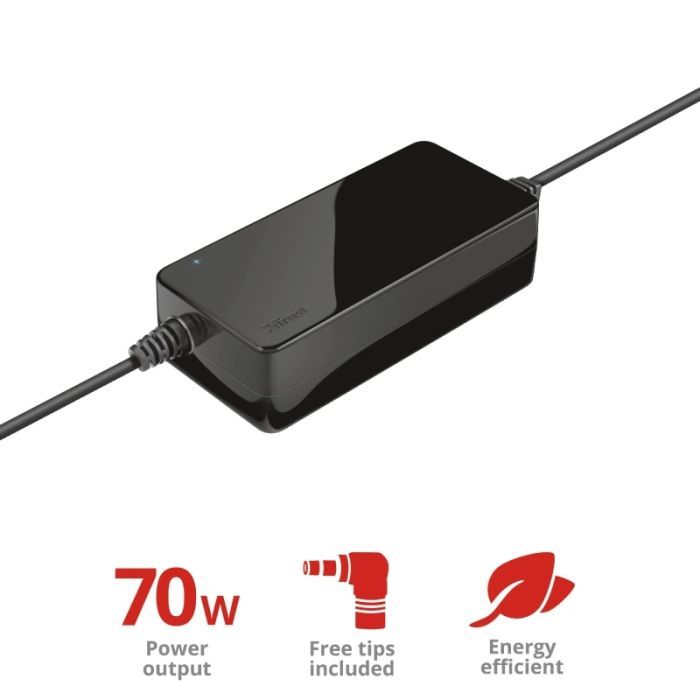 Блок питания к ноутбуку Trust Primo 70W-19V Universal Laptop Charger (22141) изображение 3