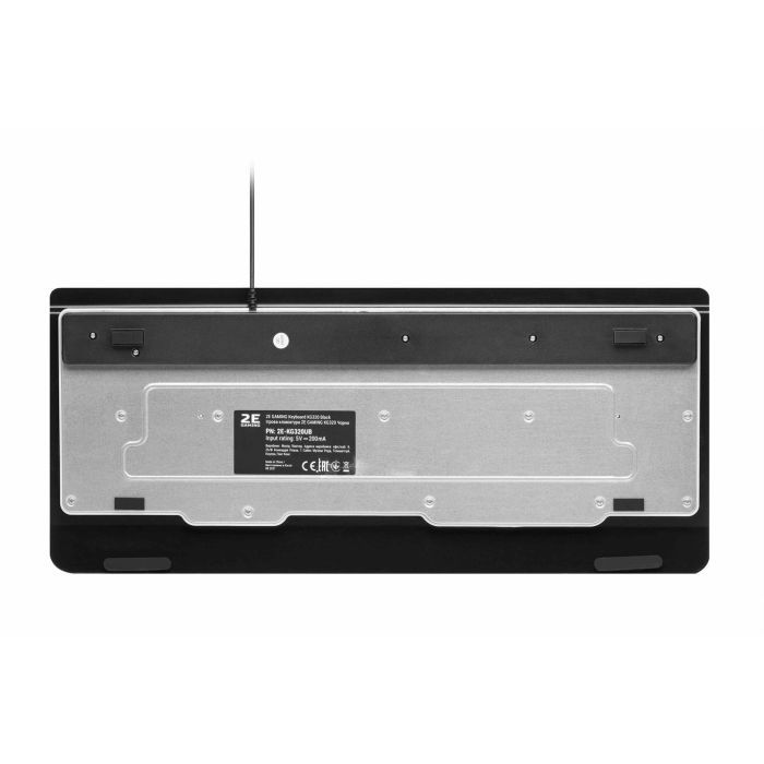 Клавіатура 2E KG320 LED USB Black Ukr (2E-KG320UB) зображення 2