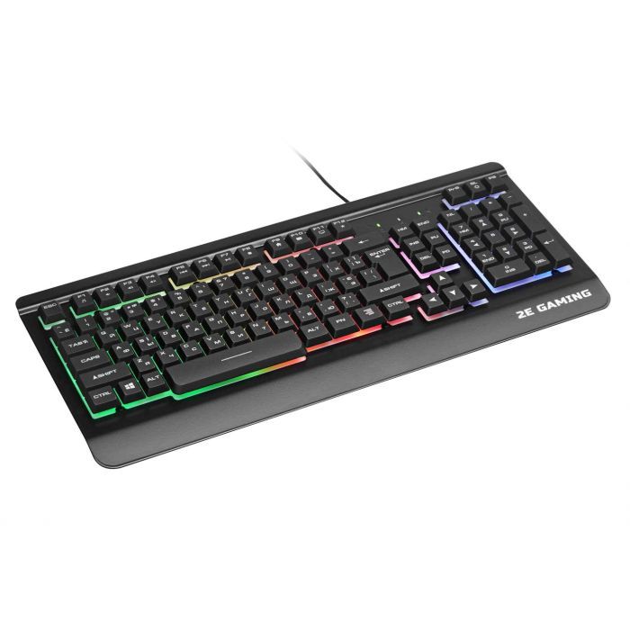 Клавіатура 2E KG320 LED USB Black Ukr (2E-KG320UB) зображення 5