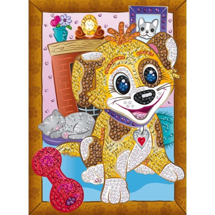 Набор для творчества Sequin Art SMOOGLES Щенок (SA1816) изображение 2