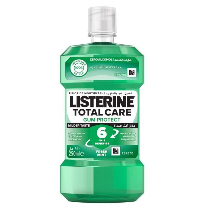 Ополіскувач для порожнини рота Listerine Total Care Захист ясен 250 мл (3574661397719/3574661397641)