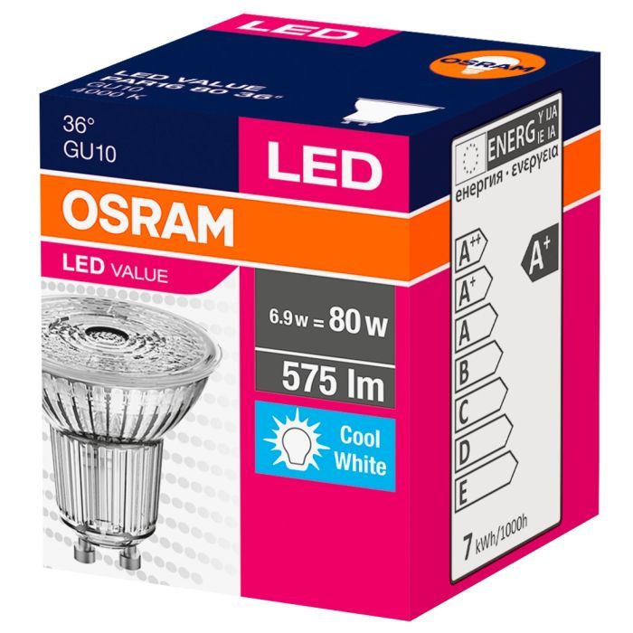 Лампочка Osram LED STAR PAR16 (4058075096660) зображення 2
