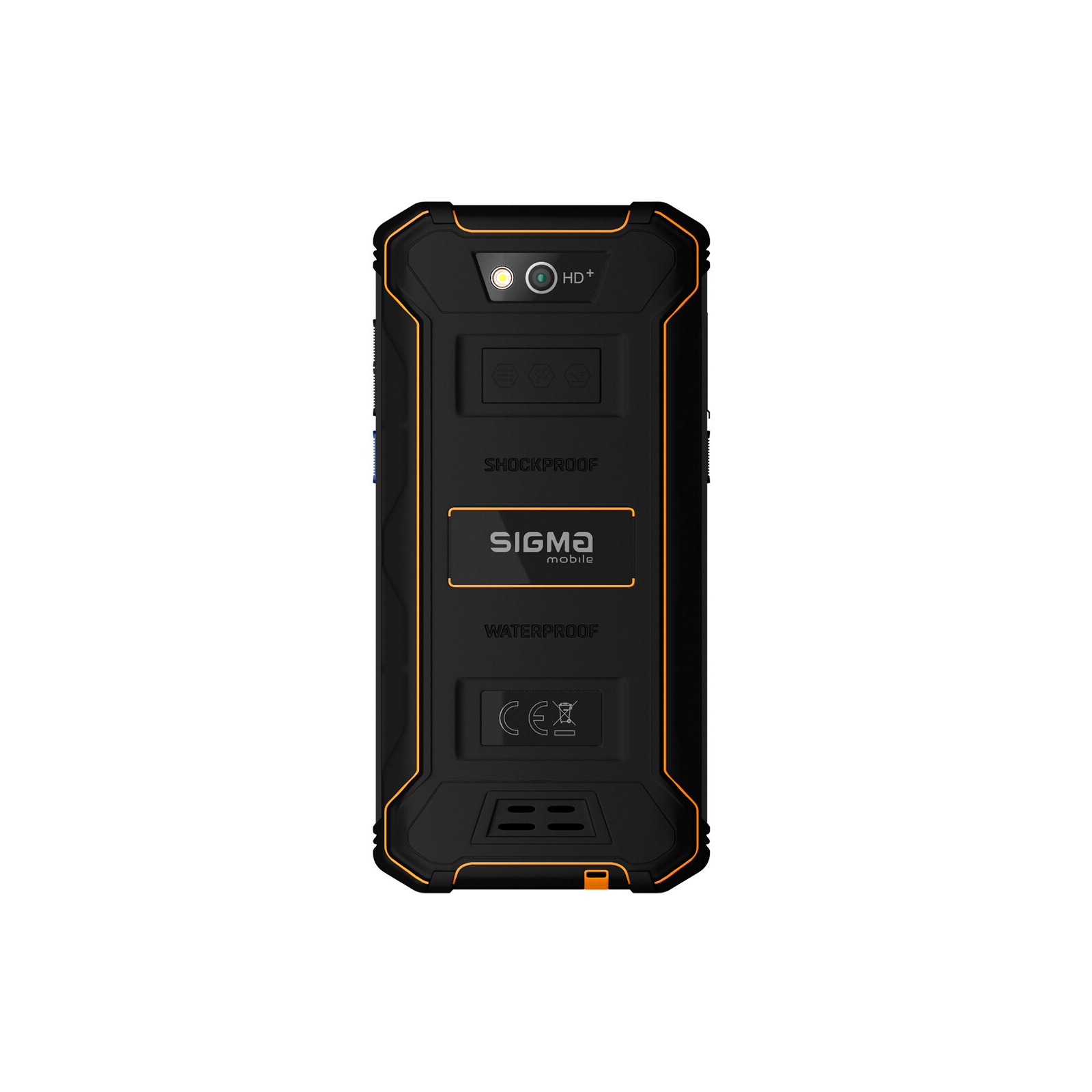 Мобільний телефон Sigma X-treme PQ36 Black Orange (4827798865224) зображення 2