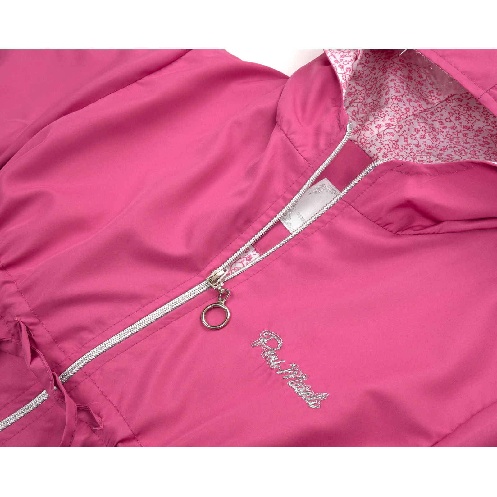 Куртка Haknur вітровка з капюшоном (7855-146G-fuchsia) зображення 3