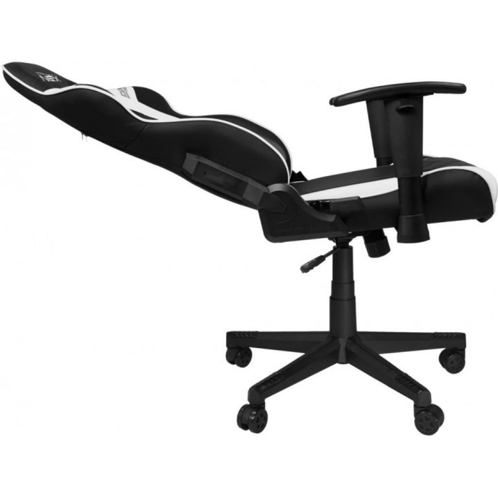 Крісло ігрове DXRacer Nex Black/White (EC-O134-NW-K3-303) зображення 6