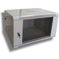 Photos - Server Cabinet Hypernet Шафа настінна  4U 19" 600x600  WMNC66-4U-FLAT (WMNC66-4U-FLAT)