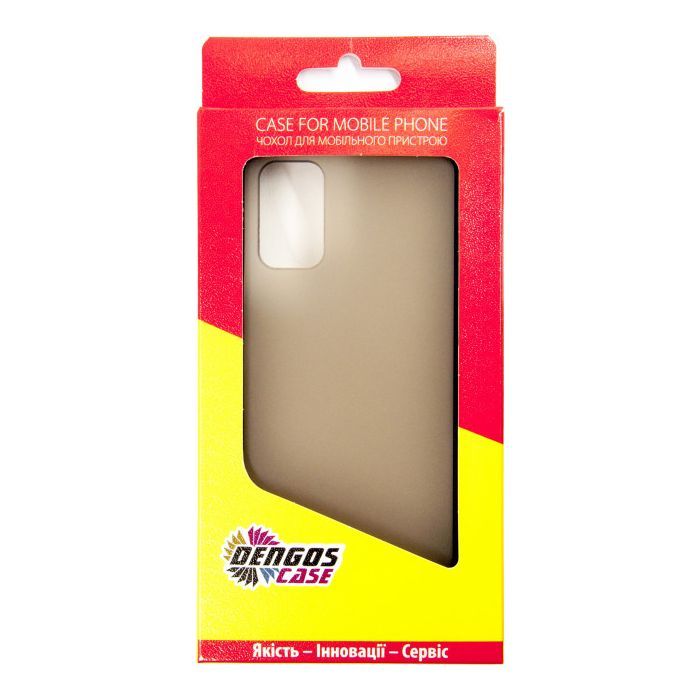 Чехол для мобильного телефона Dengos Matt OPPO A52/A72, black (DG-TPU-MATT-51) (DG-TPU-MATT-51) изображение 4