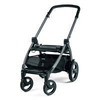 Шасси для коляски Peg-Perego Book 51 S Titania с телескопической ручкой Черная (ICBO1100000)