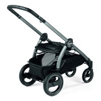 Шасси для коляски Peg-Perego Book 51 S Titania с телескопической ручкой Черная (ICBO1100000) изображение 3