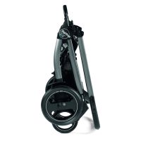 Шасси для коляски Peg-Perego Book 51 S Titania с телескопической ручкой Черная (ICBO1100000) изображение 5