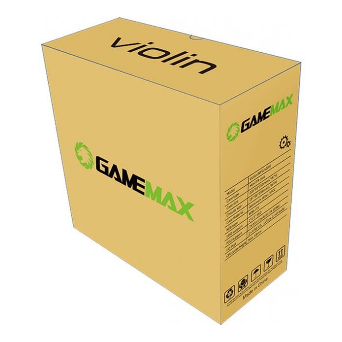 Корпус Gamemax Violin Silver изображение 9