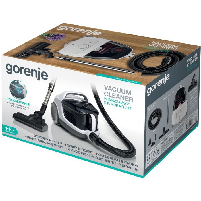 Пылесос Gorenje VCEA 02 GALWCY (VCEA02GALWCY) изображение 5