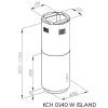 Вытяжка кухонная Kernau KCH 0140 W ISLAND изображение 2