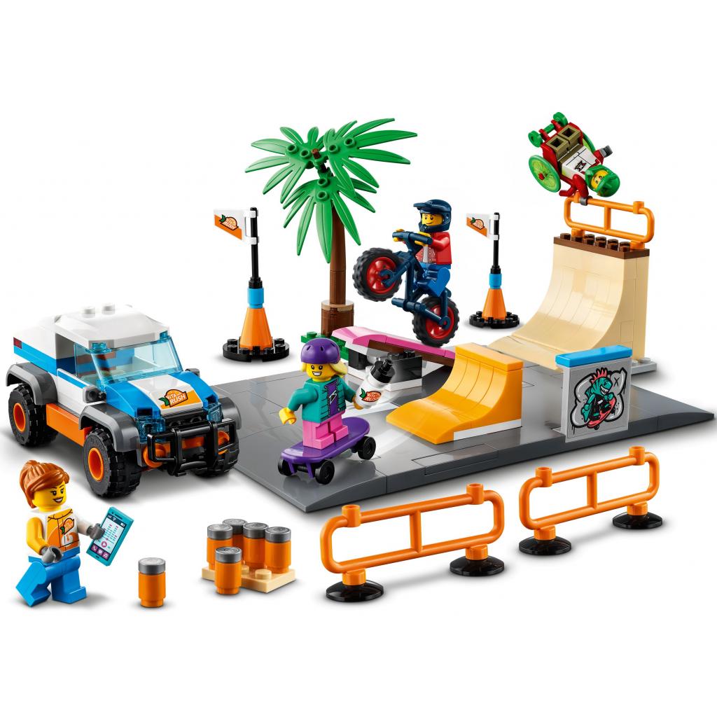 Конструктор LEGO City Community Скейт-парк 195 деталей (60290) изображение 3