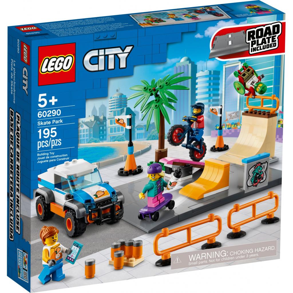 Конструктор LEGO City Community Скейт-парк 195 деталей (60290)