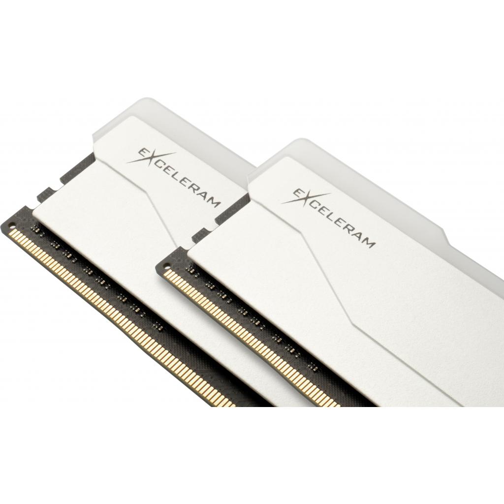 Модуль пам'яті для комп'ютера DDR4 16GB (2x8GB) 3600 MHz RGB X2 Series White eXceleram (ERX2W416369AD) зображення 4