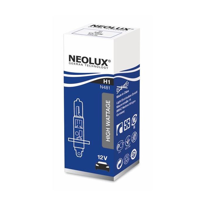 Автолампа Neolux галогенова 100W (N481) зображення 2