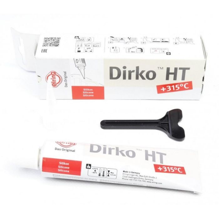 Герметик автомобильный Elring DIRKO SPEZIAL-SILIKON 70мл (030.793) изображение 2
