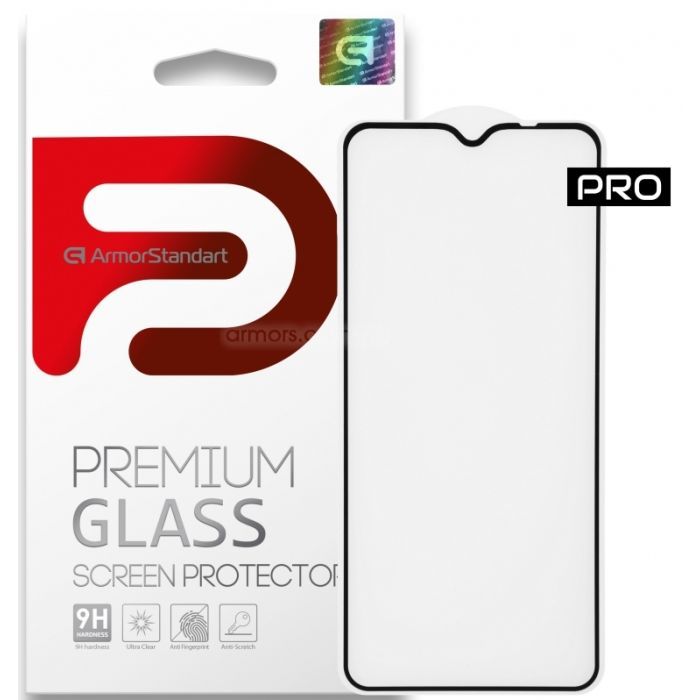 Стекло защитное Armorstandart Pro Xiaomi Poco M3 Black (ARM57956) (ARM57956) изображение 2
