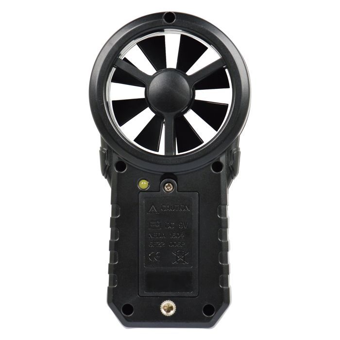 Анемометр Wintact крильчастий 0,3-30м/с, -10-45°C (WT87A) зображення 4