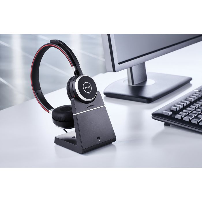 Наушники Jabra Evolve 65 MS Stereo + база (6599-823-399) изображение 6
