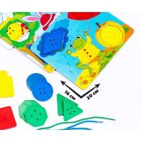 Развивающая игрушка Vladi Toys Пуговки для самых маленьких,  русский язык (VT2905-01) изображение 3