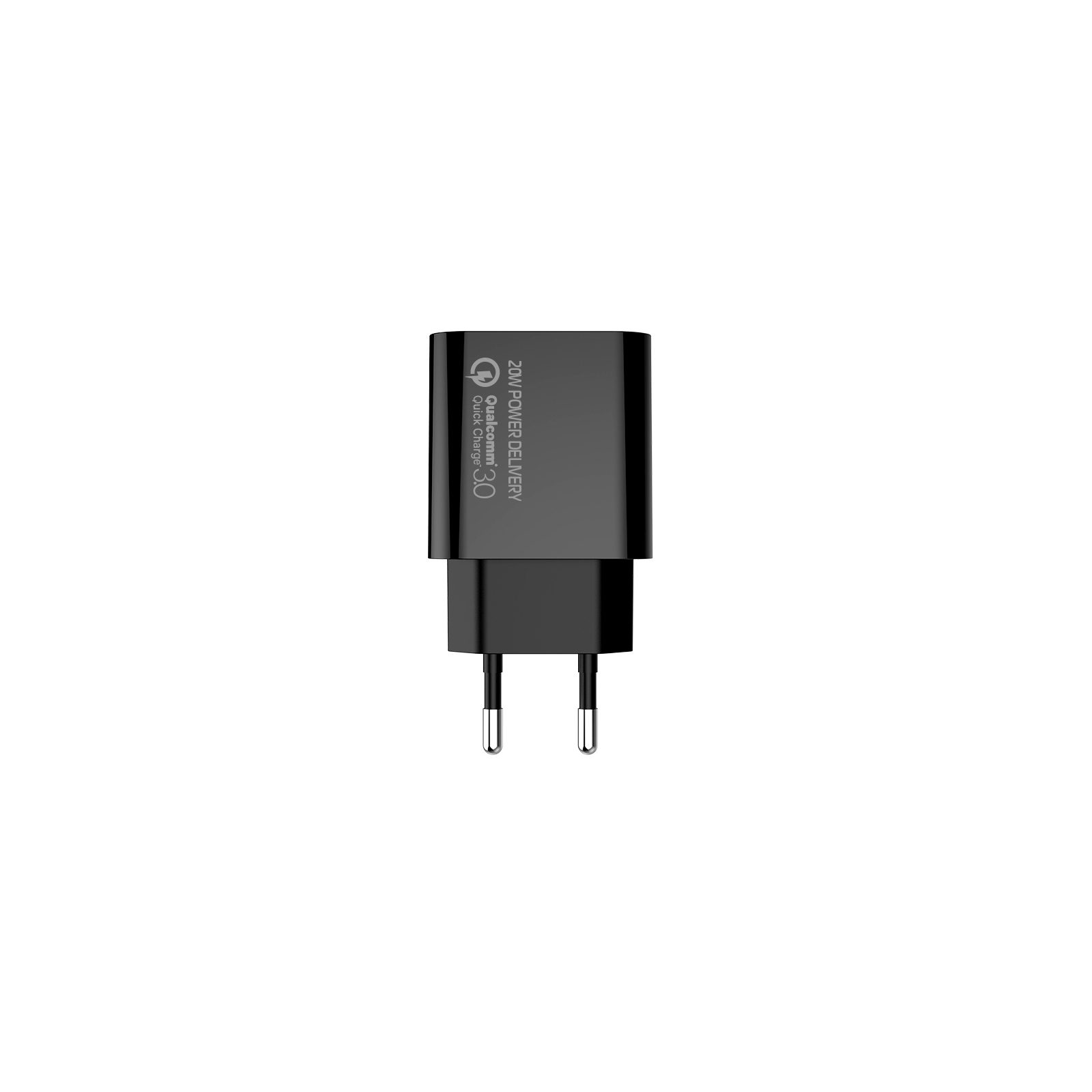 Зарядний пристрій ColorWay Power Delivery Port USB Type-C (20W) V2 black (CW-CHS026PD-BK) зображення 2