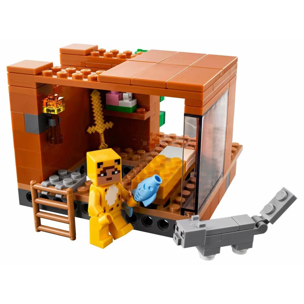 Конструктор LEGO Minecraft Современный домик на дереве 909 деталей (21174) изображение 10